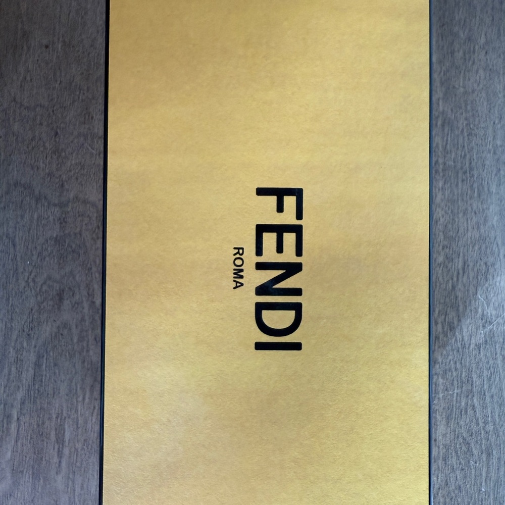 NWOT FENDI First Brown Tortoise Oversized Round Luxury Designer Sunglasses - Picture 11 of 15